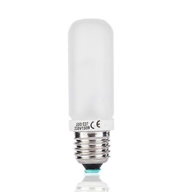 2 stk E27 150W 3700K studioblits modelleringslysrør 220V-230V