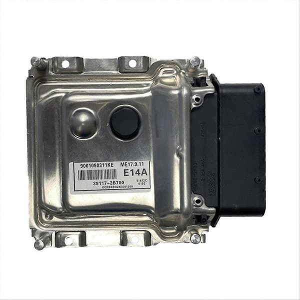 39117-2B700 Bil ECU Motor Datorbräda Elektronisk Styrenhet E14A ME7.9.11 SilverBlack