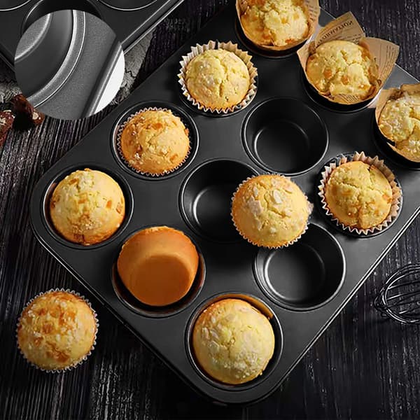 Muffinsform, non-stick muffinsform, muffinsform
