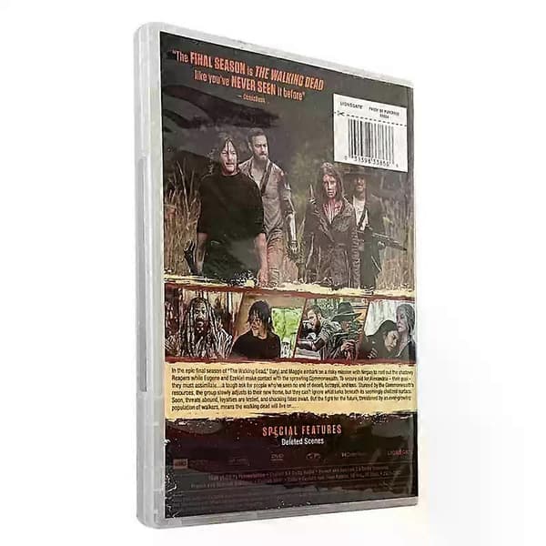 The Walking Dead: Den komplette ellevte sesongen DVD, 6-disk sett, engelsk lyd med undertekster