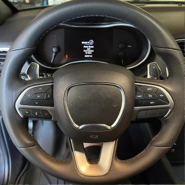 Bilrat Paddle Shifter Erstatning til Dodge Challenger Hellcat 2015-2020 Tilbehør Black & silver