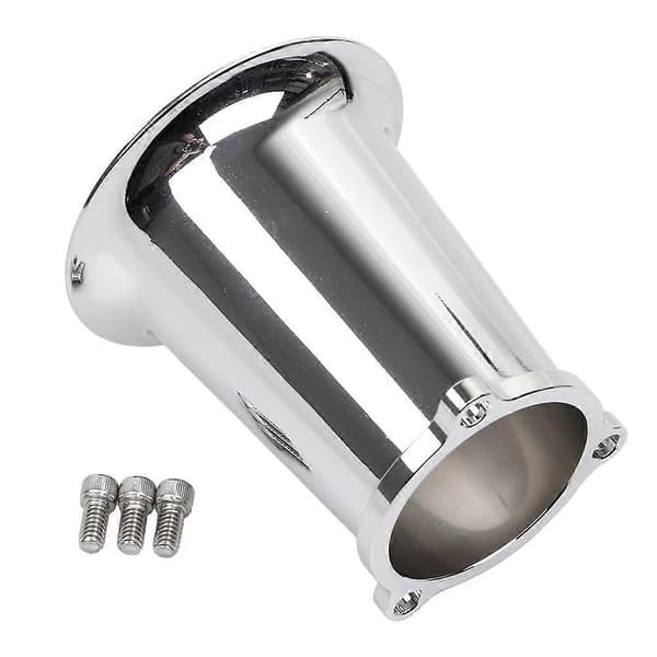 Velocity Stack CV forgasser luftinntaksrenser for Harley Touring Softail Chrome-plated silver