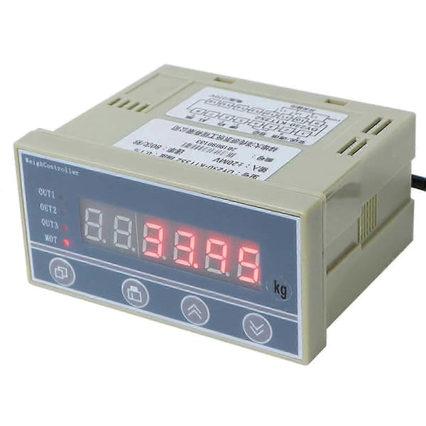 Digital Vägkontrollant Lastcellsindikator LED-Display Kompatibel med Viktkontrollversion 0621