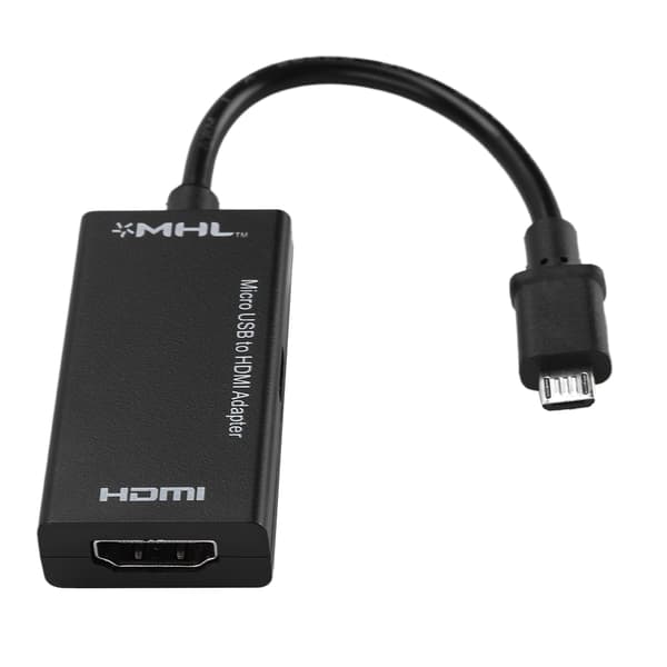1080P Micro USB til HDMI-adapter 8-kanals stereolyd 5-benet HDMI-videoadapter til Android