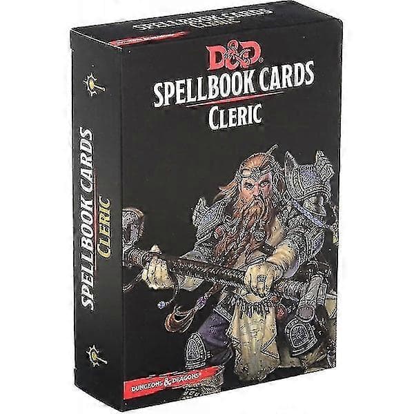 Præst Dungeons & Dragons tryllebogskort brætspil.