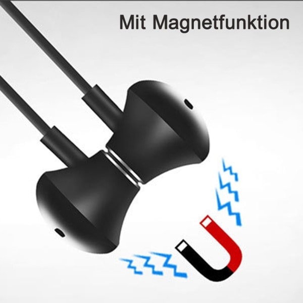 Bluetooth-hörlurar, trådlösa in-ear hörlurar med mikrofon
