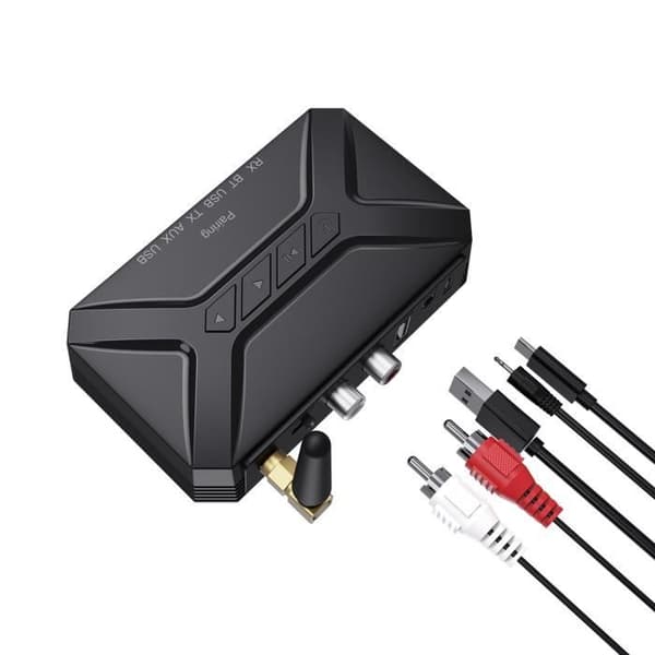 Bluetooth lydadapter, 3-i-1 trådløs Bluetooth-mottaker, Bluetooth 5.0 mottaker/sender