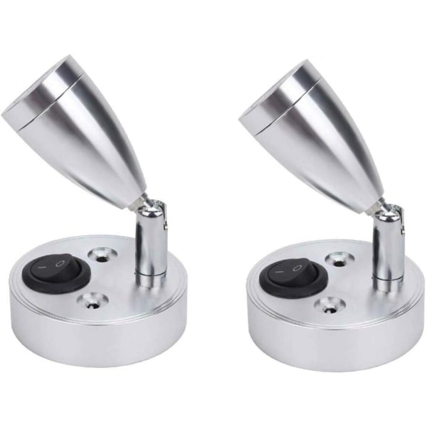 2. 12V LED Spot Leselys Vegg Sengelampe