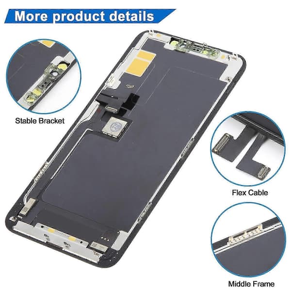 Til iPhone 11 Pro Max HD Incell LCD-skærm