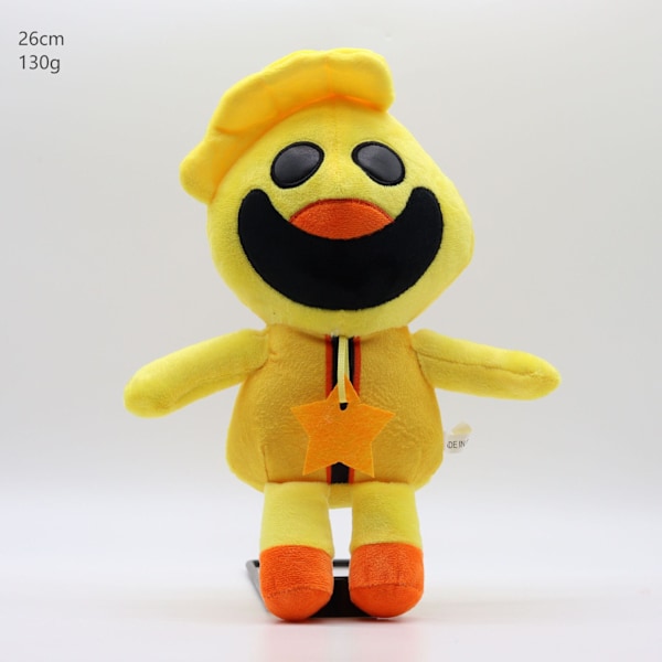 Poppy Playtime Poppy Playtime Hymyilevä Pelottava Hymyilevä Eläin Pehmolelu As sh As shown Pendant Yellow