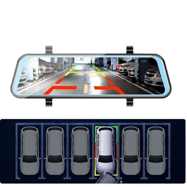 Backup Camera and Mirror with GPS, Night Vision, G-sensor