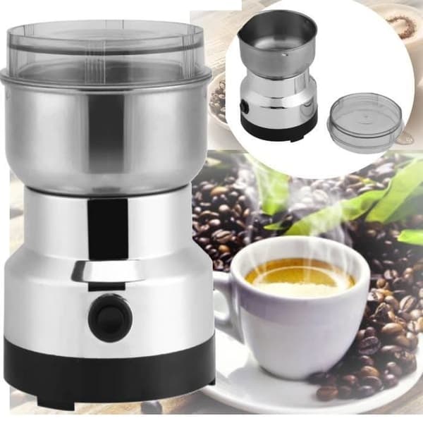 /QD/ Elektrisk Kaffekværn 100-200W Hørfrø Nødder Peber Krydderikværn Rustfrit Stål Mixer - RAI