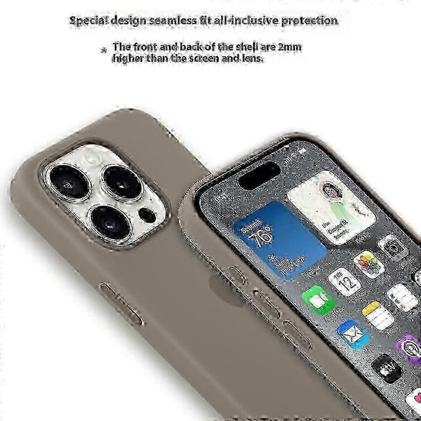 Silikonskal för iPhone 15 Pro Dark Blue