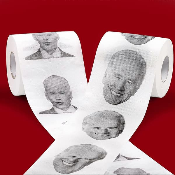 Aseta Joe Biden -WC-paperirulla