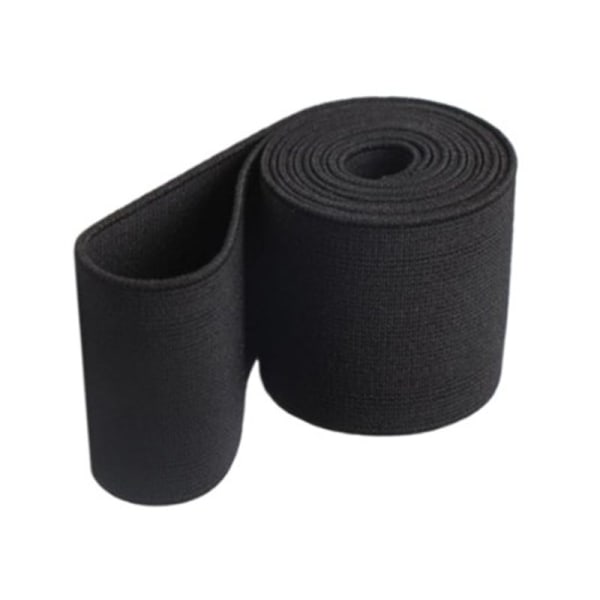 Flat Elastic Band Black Sewing Crafts DIY Stretch 40Mm 5 Meters