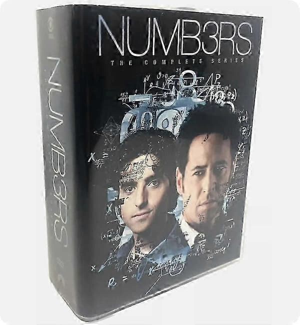 Numbers The Complete Series (DVD, 31-disc sæt, 2020, sæson 1-6) engelsk version