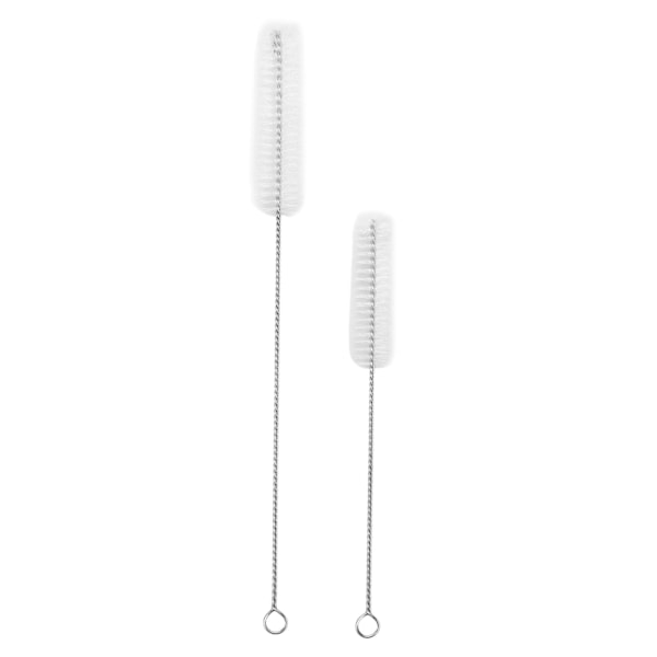 Stainless steel long tube aquarium cleaning brush - 2 pcs