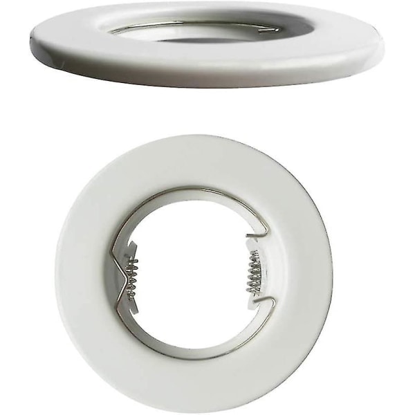 20 lamphållare för 50 mm MR16 GU10 spotlights, ringklämmor för LED och halogenlampor