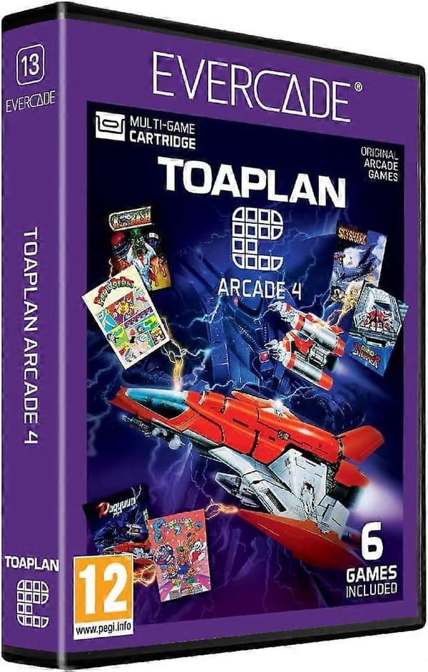 Evercade Toaplan Arcade 4 kassettspel