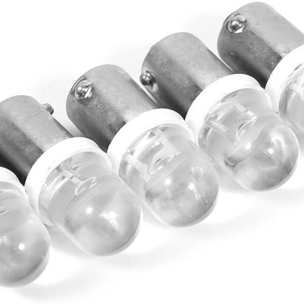 20 stk. T11 T4W LED-pærer Hvid BA9S H6W 1895 Bil LED Hvid Instrumentbrætlampe KLB