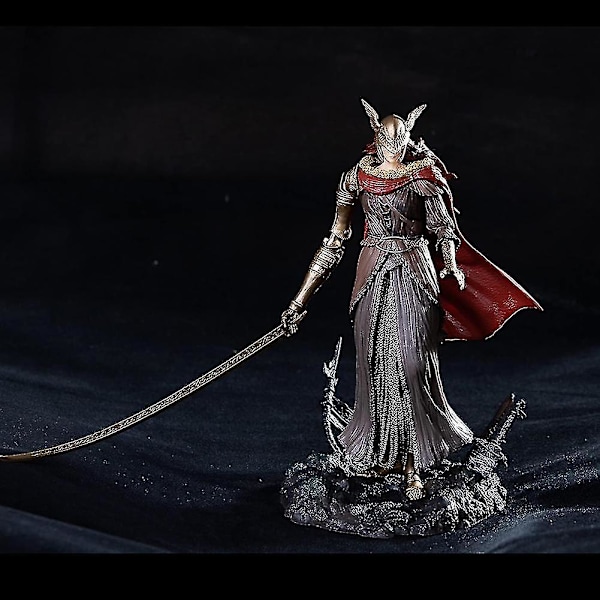 Elden Ring Figur, 24cm/9,4 tommer Malenia PVC Figur Statue Anime Tegneserie Skulptur Kompatibel med Spillfans