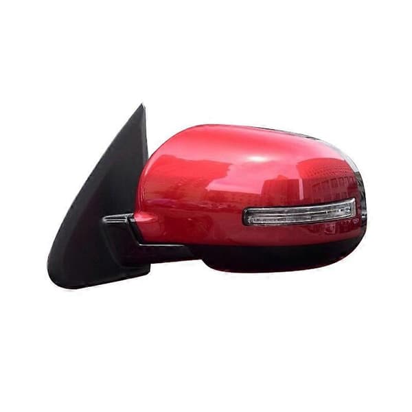 Bil bakspeilmontering tilbehør for Mitsubishi Outlander 2013-2020 Auto sidespeilreflektor LED blinklys WHITE