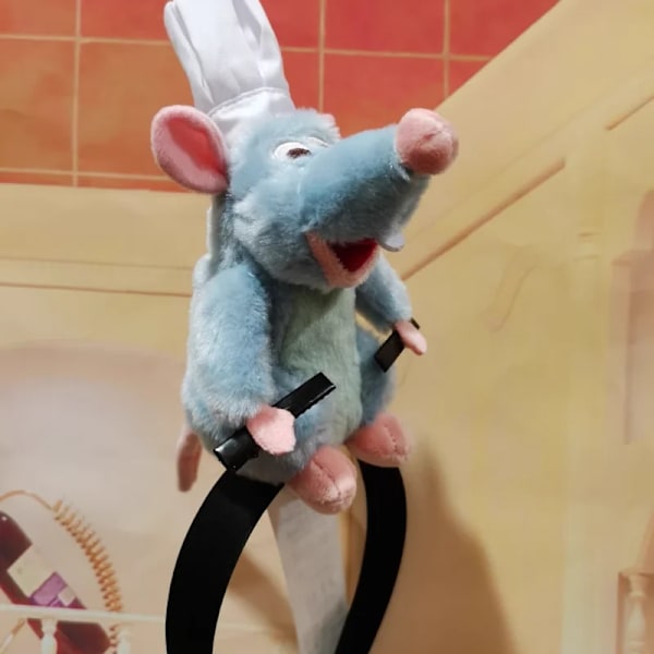 Ratatouille hårbånd ny tegneserie plys dukke pandebånd fransk bred skygge hårnål foto hovedbeklædning kreativitet pige gave Ratatouille