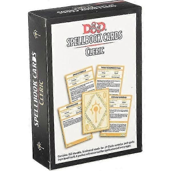 Præst Dungeons & Dragons tryllebogskort brætspil.