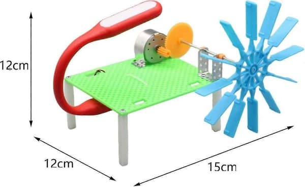 Hydroelektrisk generator-sett for gutter og jenter - Vitenskapseksperiment