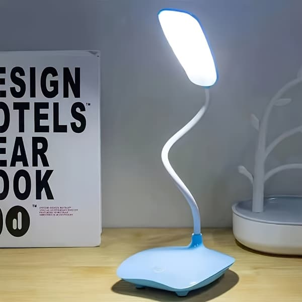 [Øyebeskyttelse LED Lampe] LED Skrivebordslampe | Øyebeskyttelse, USB-lading White