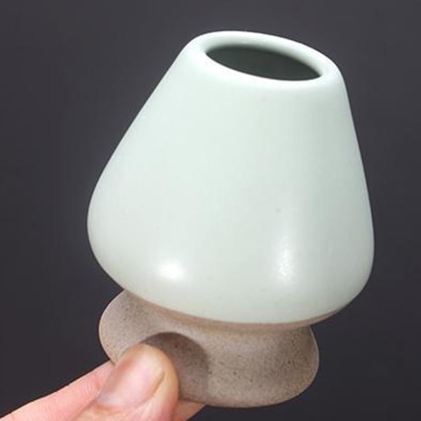 1/2/3 Käsintehty Matcha Vispiläteline Teeseremonia Teepalvelu Mustalle 6 x 7cm 1Set 1Set Black 6 x 7cm