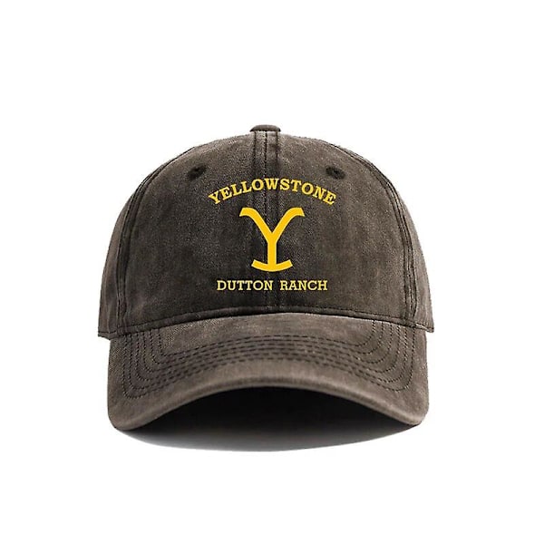 Yellowstone National Park Baseball Caps Slidte hatte Kasket Mænd Kvinder Retro Udendørs Sommer Justerbar Yellowstone Hatte Mz-294 [DB] Som billede5 As picture5 Adjustable