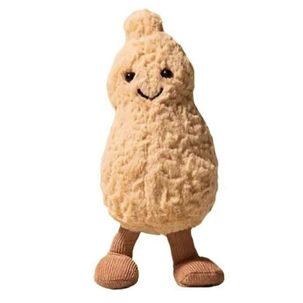 Liten Peanøtt Plysjdukke Stue Dekor Møbeltilbehør Søt Plysj Interaktiv Leke Jente G