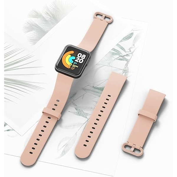 Rem för Xiaomi Mi Watch Lite/Redmi Watch Lite, färgglada mjuka silikonersättningsarmband för Redmi Watch/Xiaomi Mi Watch Lite.