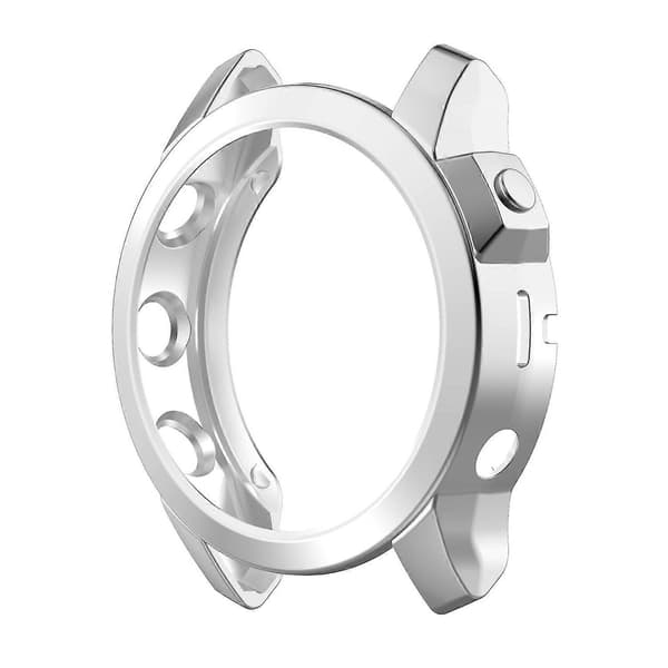 Støtsikkert TPU-deksel til Garmin Fenix 7 Silver