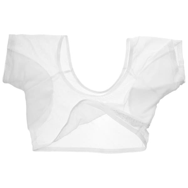 Vaskbar svedabsorberende undertrøje til kvinder og piger White 37X29cm