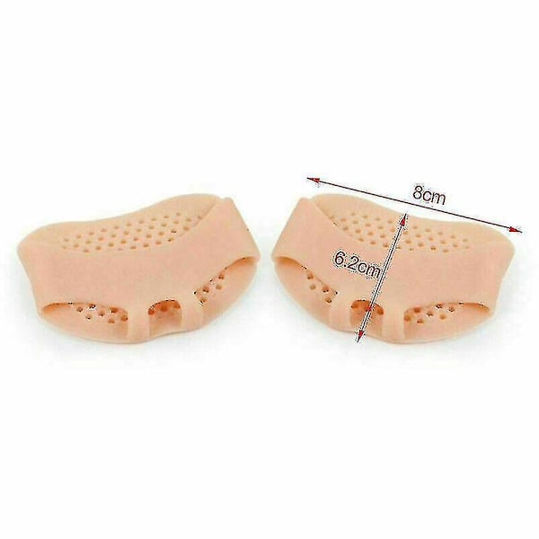 Dm 2 X Gel Metatarsal Sore Ball Of Foot Pain Cushions Pads Indlægssåler Gratis Pos