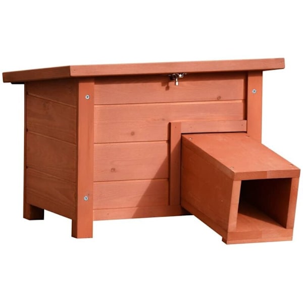 @Pet Piggsvinhus i brunt tre @Pet