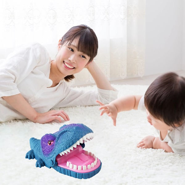 Dinosaur Biting Finger Game Dino Teeth Toys Game med lys og lyd Dinosaur Teeth Game Board Game Morsomt interaktivt leketøy Festfavoritter 0.9