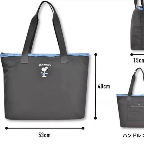 Japansk sød rejsetaske med stor kapacitet, bagagetaske der kan sættes på en trolley, bærbar foldbar sportstaske, trendy brown