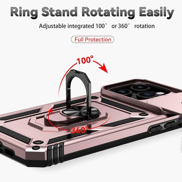 Liukuva Camshield-pidike puhelinkotelo For iPhone 15 Pro Max