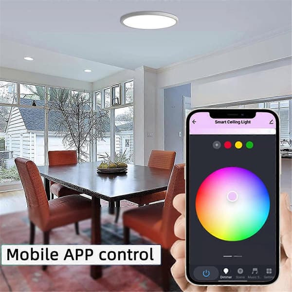 Tuya Zigbee Smart LED Loftlampe Rumindretning