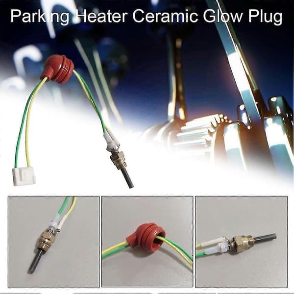 12V keramisk glødeplugg luft parkeringsvarmer del for båtverktøy lastebil As shown