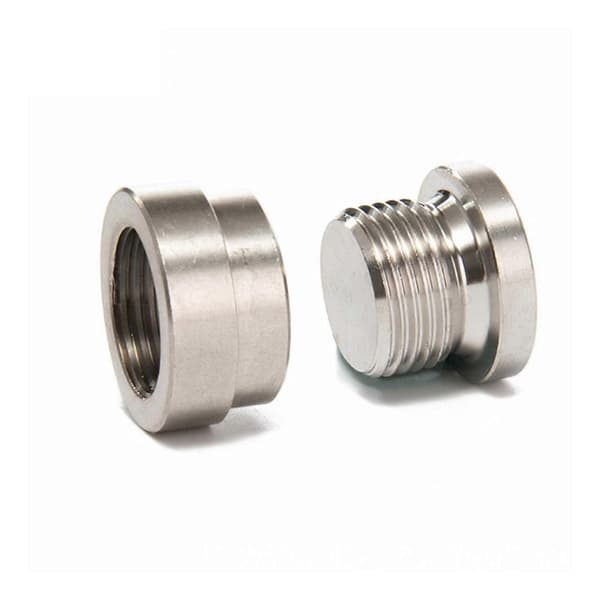 M18x1.5 Gänga O2 Syresensor Svetsmutter Plugg Bredband Mutter Lock Rostfritt Stål