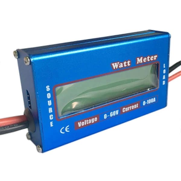 DC 60V 100A WATT Meter Strømanalysator Solcelle Vindanalysator
