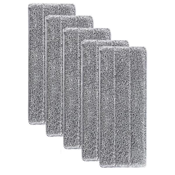 Mikrofiber Moppputer for Gulvmopper, Erstatningsrengjøringstrekk, Mopphode for Flatmopper, 33x12mm