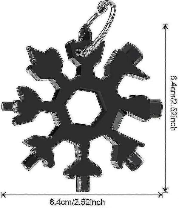 3-pack snöflinga multiverktyg