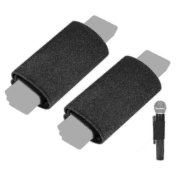 TX650 etui til håndholdt mikrofon, 2-pak til optagere Black