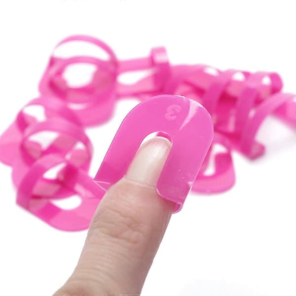Stk (10 Størrelser) Genanvendelig Blød Plastik