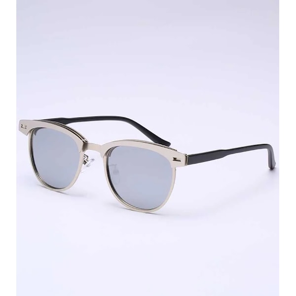 Miesten aurinkolasit naisten design-merkki Ajo-lasit HD Polarisoitu masculino Miesten lasit Asusteet Aurinkolasit miehille Oculos hopea-hopea peili silver-silver mirror Black